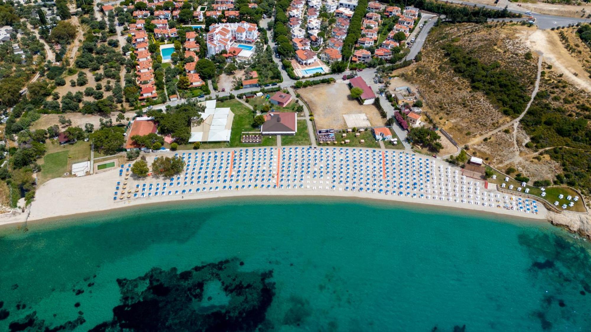 Hanedan Beach Hotel Foça Exteriör bild