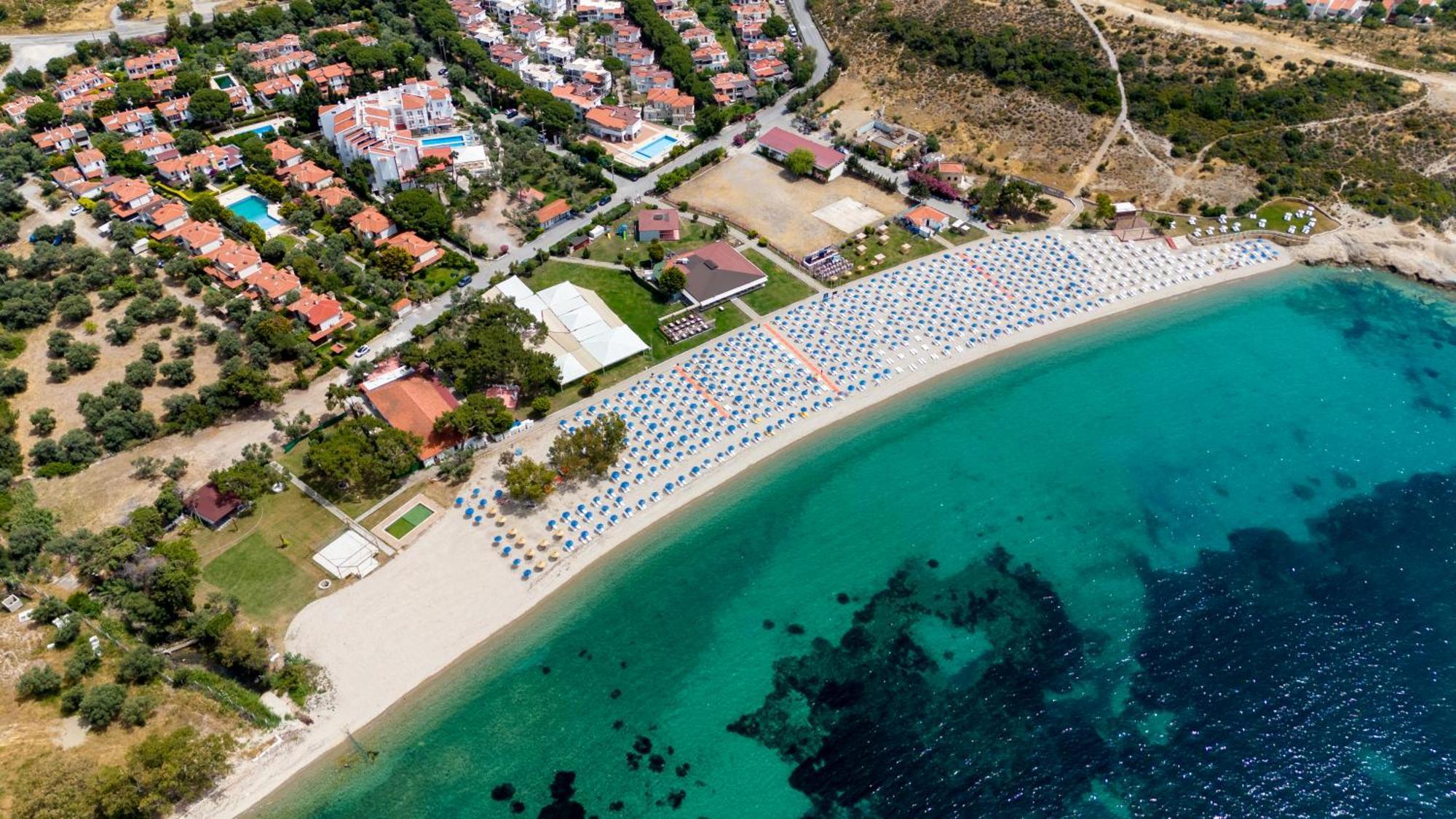 Hanedan Beach Hotel Foça Exteriör bild